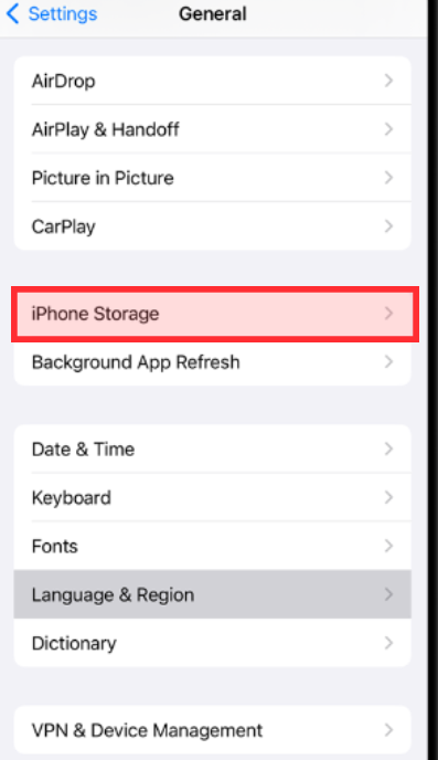 How to empty trash on iPhone